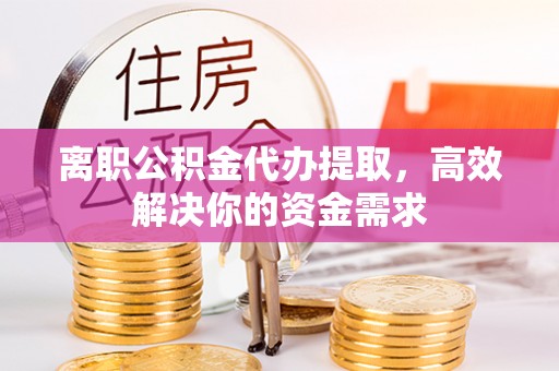 和林格尔离职公积金代办提取，高效解决你的资金需求