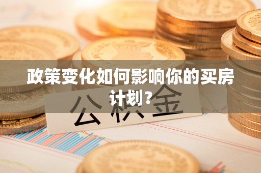 和林格尔政策变化如何影响你的买房计划？