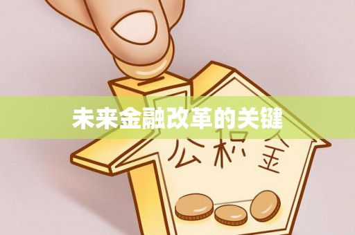 和林格尔未来金融改革的关键