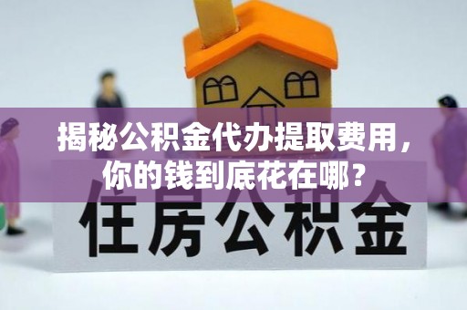和林格尔揭秘公积金代办提取费用，你的钱到底花在哪？