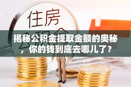 和林格尔揭秘公积金提取金额的奥秘，你的钱到底去哪儿了？